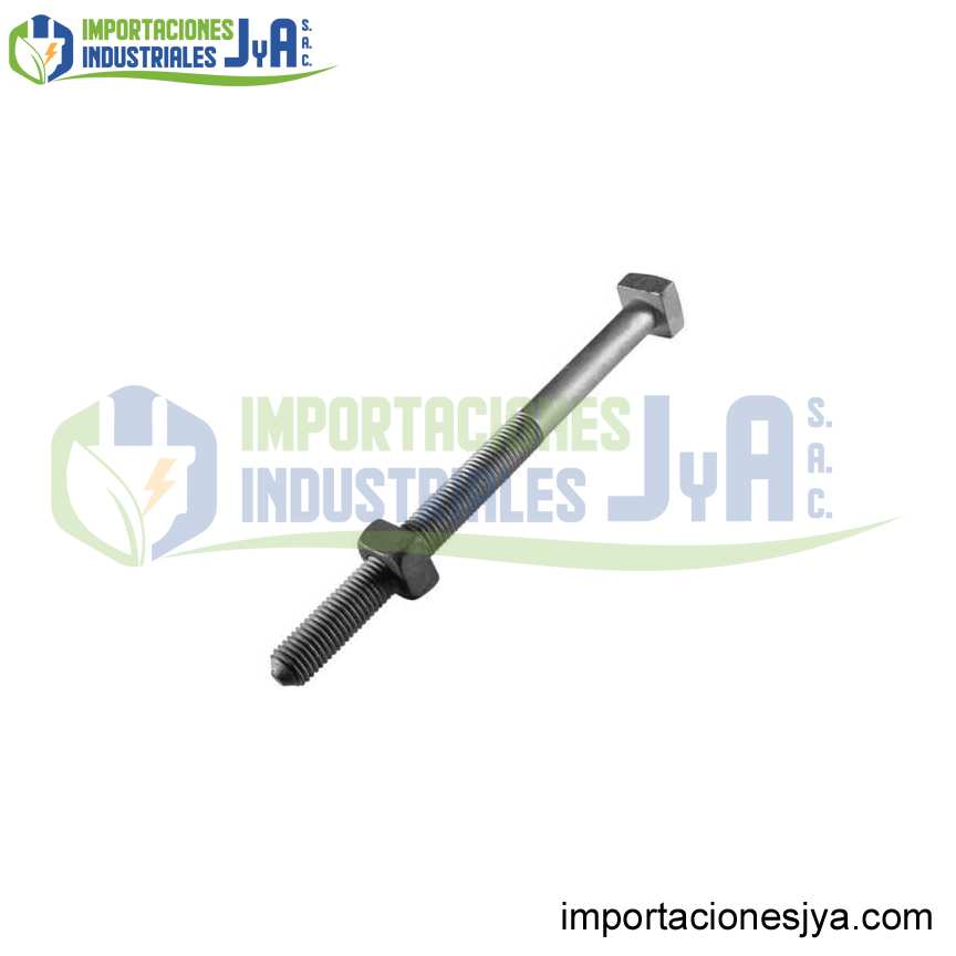 PERNO MAQUINADO F.G DE 3/4 X 16´´ C/TUERCA Y CONTRATUERCA