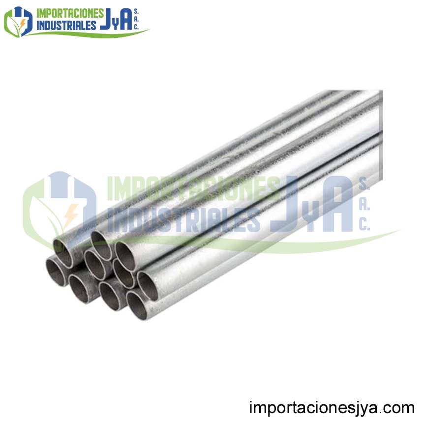 TUBO CONDUIT ACERO GALVANIZADO EMT 1´´1/2 X3MTS, UL