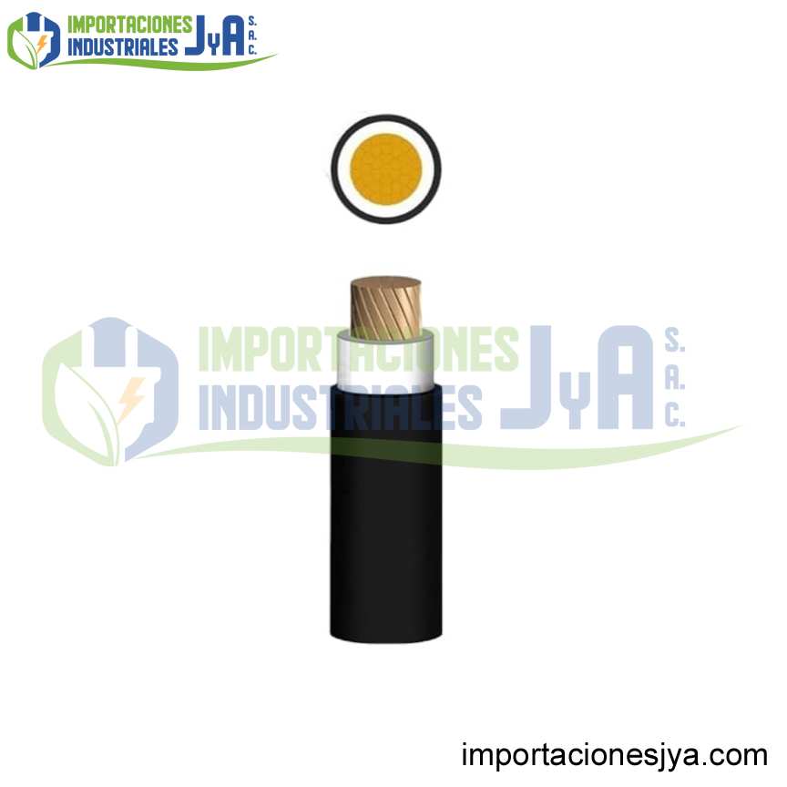 CABLE N2XOH UNIPOLAR 1X10MM2 1KV LIBRE DE HALÓGENO , CLASE 2  NEGRO