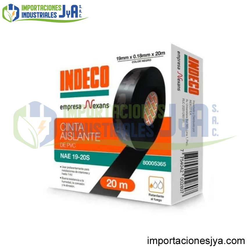 CINTA AISLANTE INDECO NAE 19-20S 20 METROS