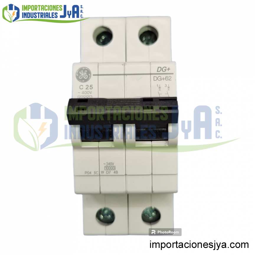 INTERRUPTOR TERMOMAGNÉTICO 2X40A 220V-10KA GENERAL ELECTRIC