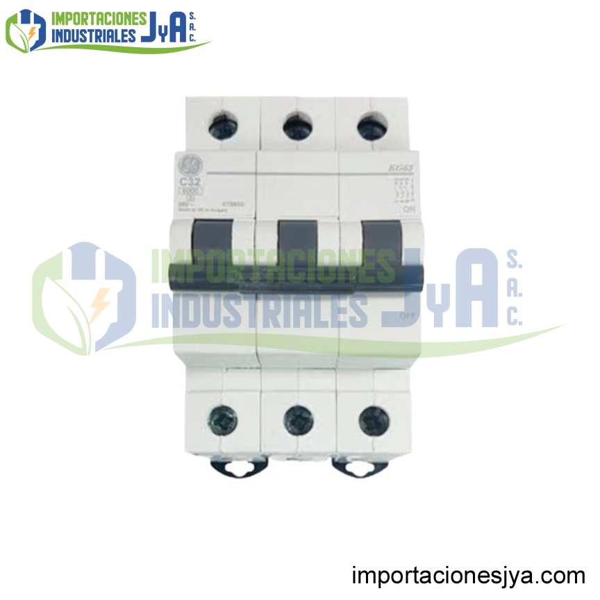INTERRUPTOR TERMOMAGNÉTICO 3X80A 220V-10KA GENERAL ELECTRIC