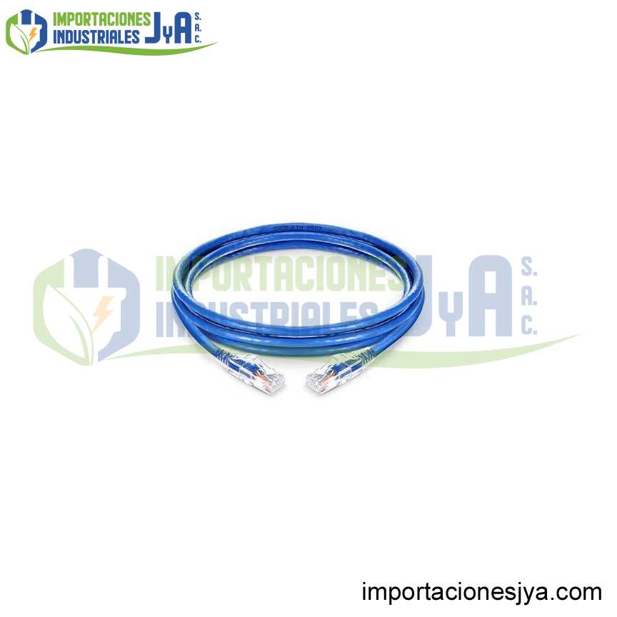 PACHCORD LSZH CAT6A 1MTS ROJO/NEGRO/AZUL