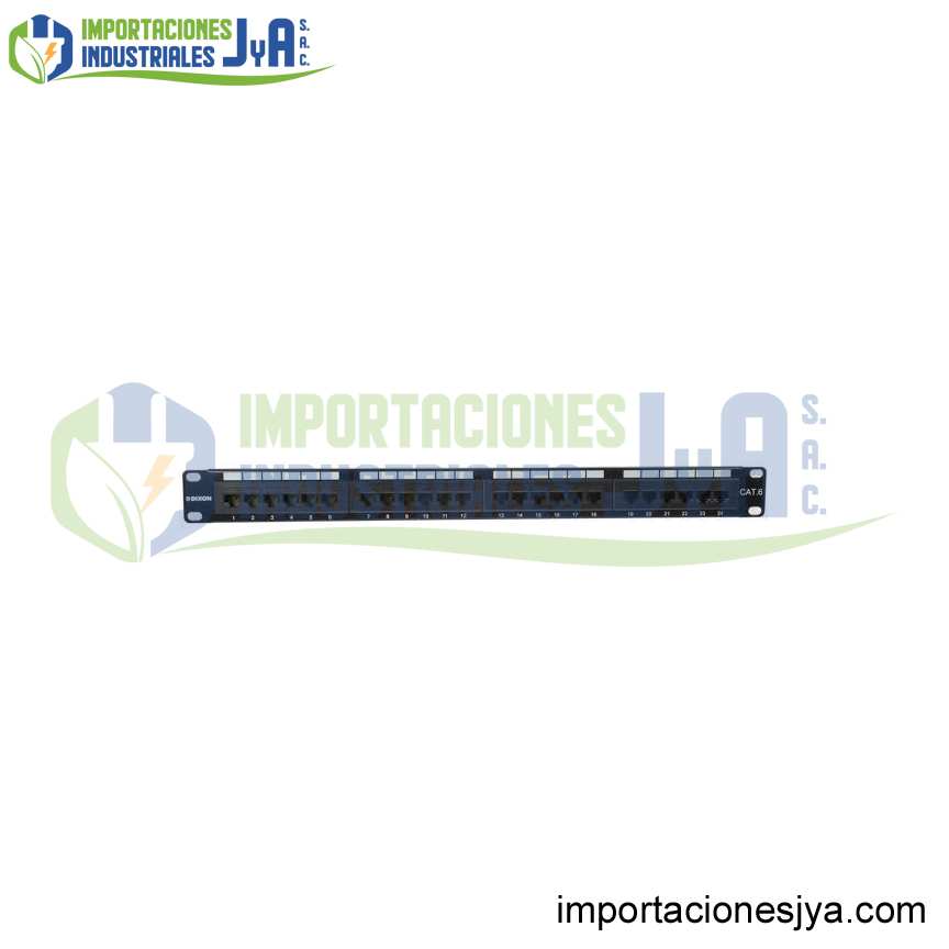 PACHPANEL CAT5E DE 24PUERTOS