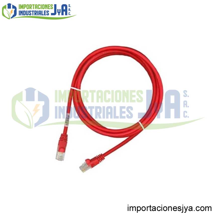 PACHCORD CAT6A DE 1MTS ROJO/NEGRO/AZUL