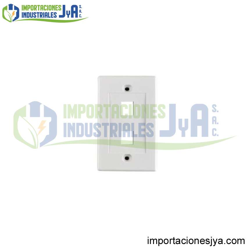 FACE PLATE DE 2PUERTOS