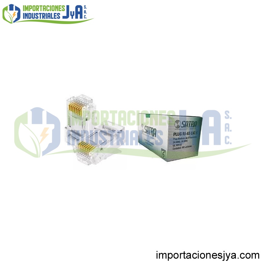 CONECTOR RJ45 CAT6