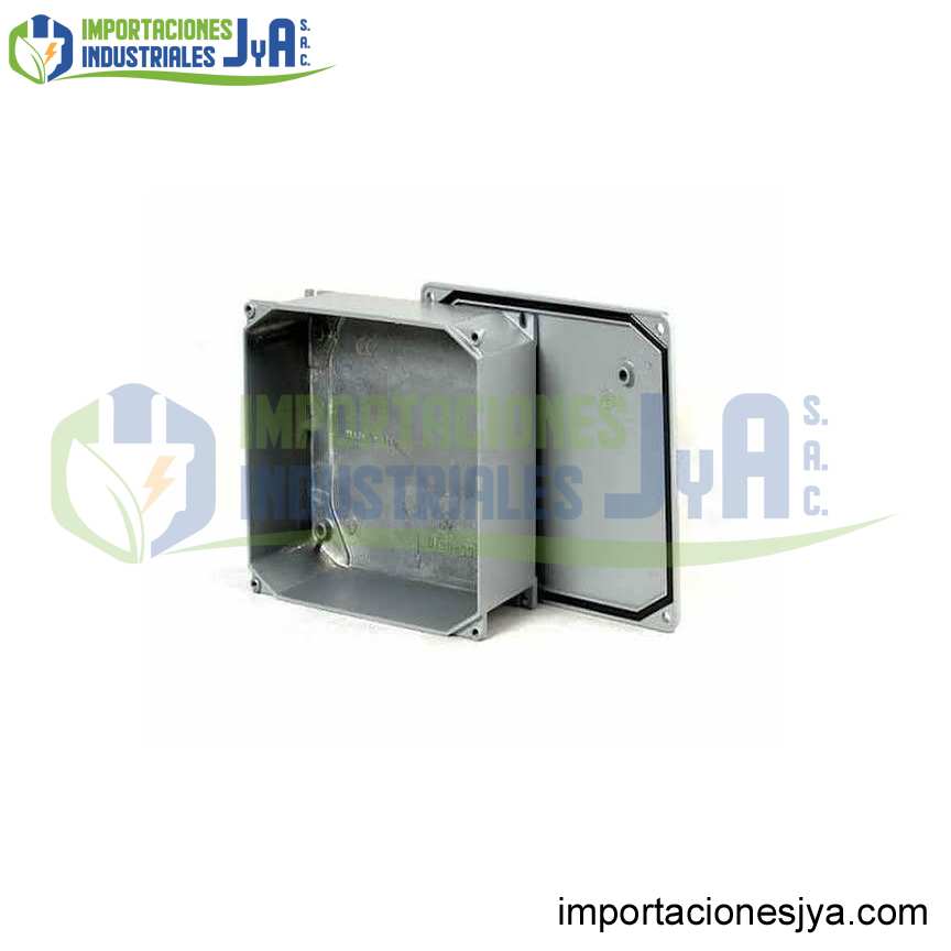 CAJA DE PASE ALUMINIO IP66 192X168X80
