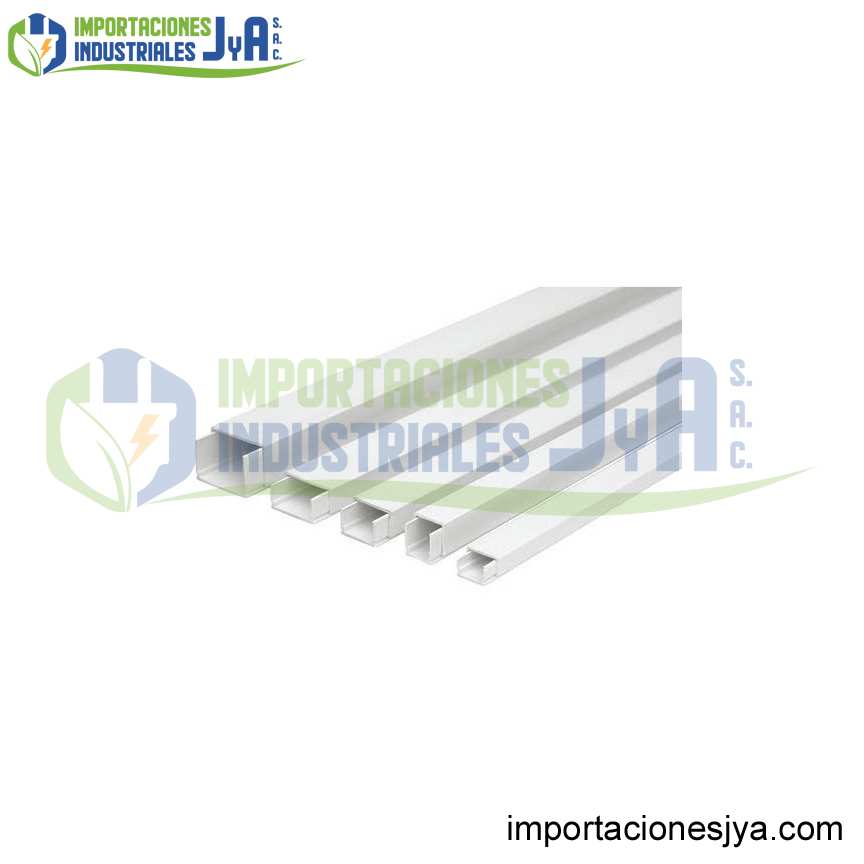 CANALETA BLANCA CERRADA 10X15 X 2MTS