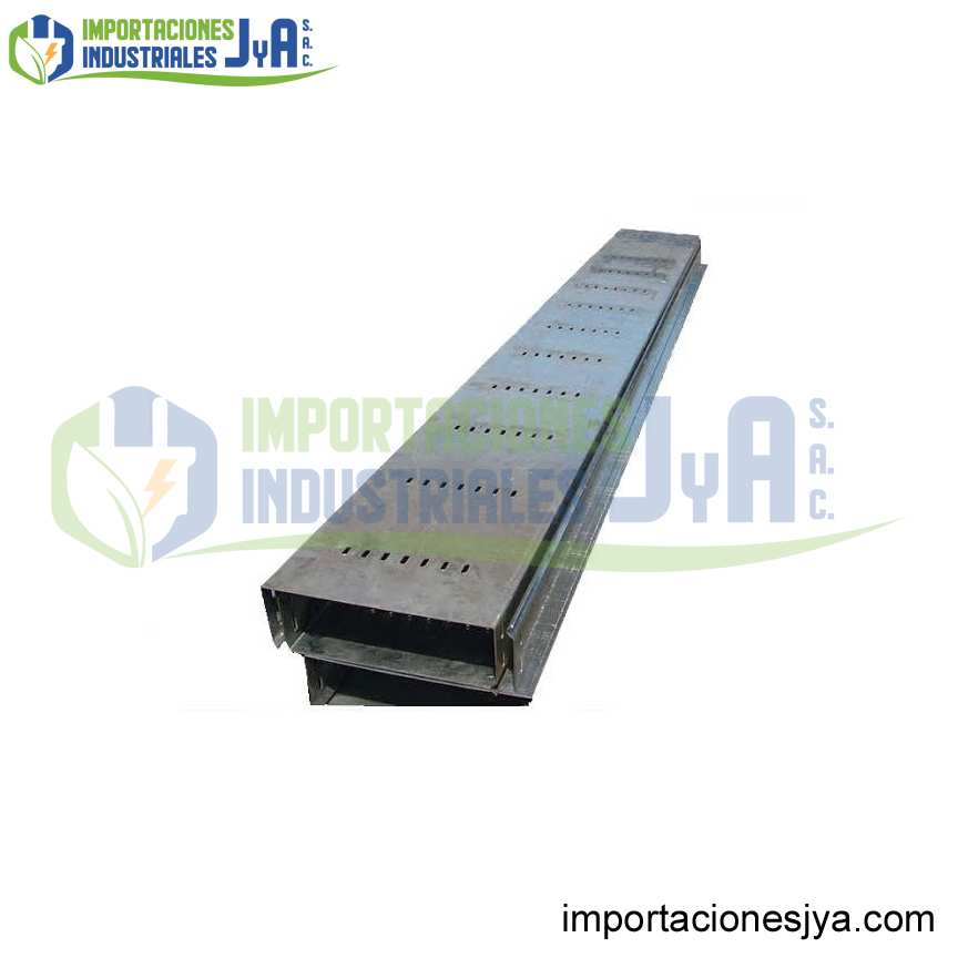 BANDEJA PORTACABLE PERFORADA 10X10X2.40MTS