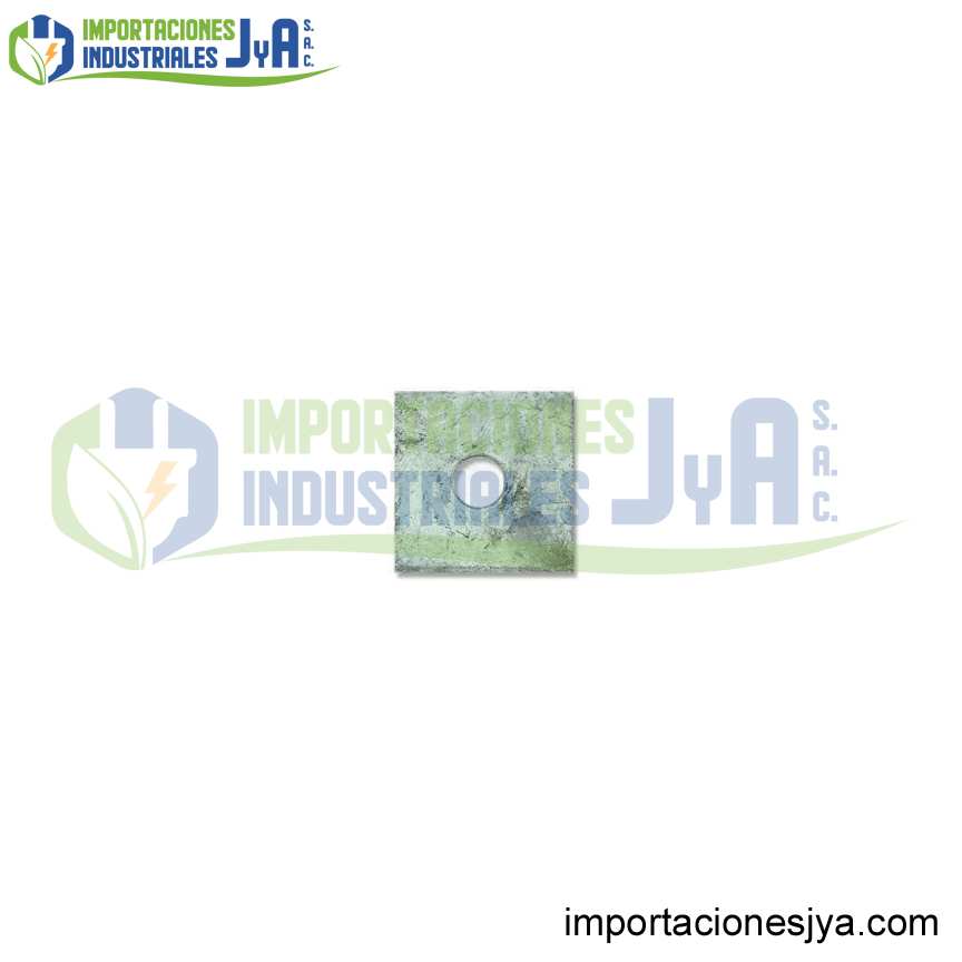 ARANDELAS CUADRADA PLANA 5MM X75X75 18MM