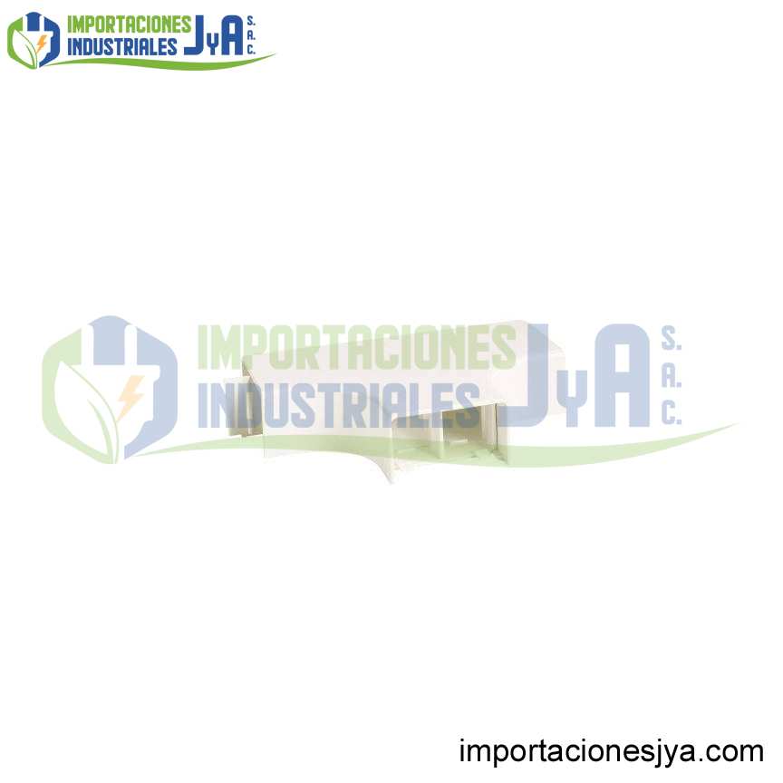 ACCESORIO DE CANALETA 60X40 DERIVACION EN T