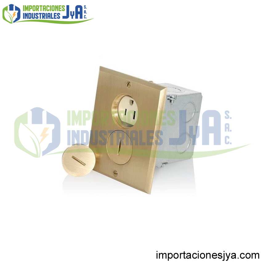 TOMACORRIENTE DE PISO DOBLE