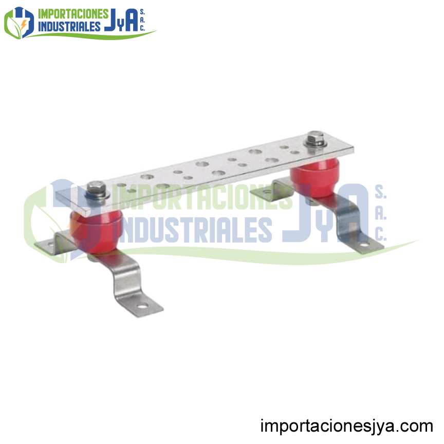 BARRA DE ALUMINIO 330X5X50MM DE 18 PERNOS