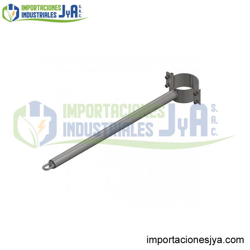 CONTRAPUNTA DE A.G. DE 38MMX0.80 C/ABRAZADERA DE  120MM