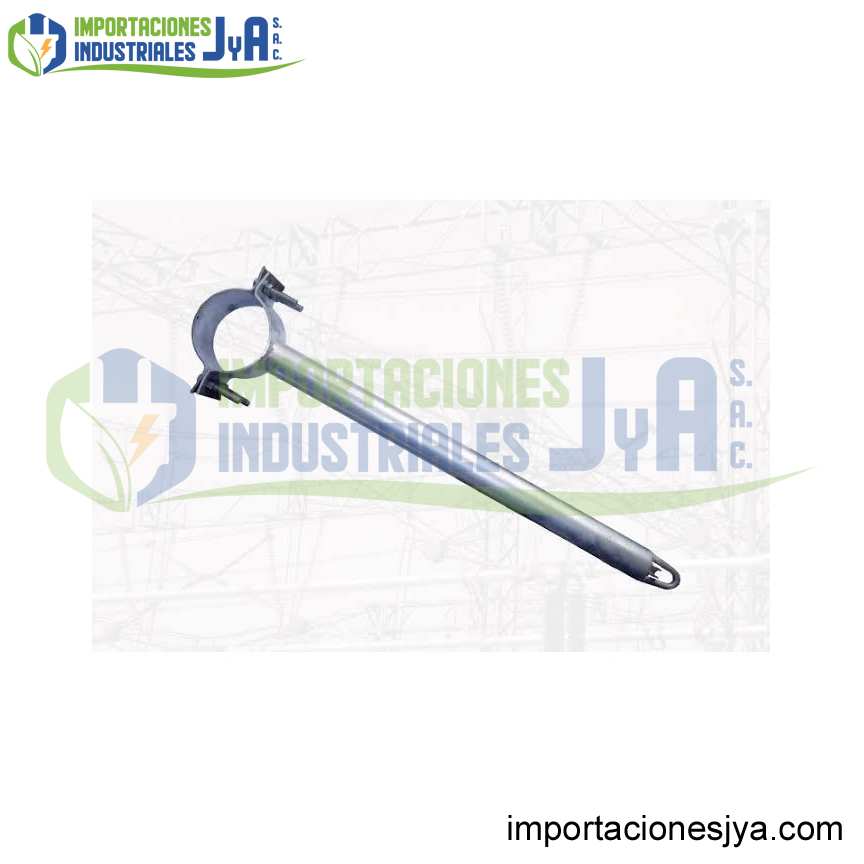 CONTRAPUNTA DE A.G. DE 51MMX120 C/ABRAZADERA DE 130MM